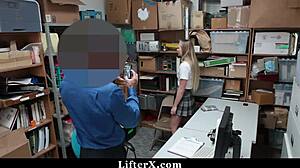 young teen punished after getting caught stealing