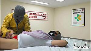 private hospital doctor licking nurse pussy