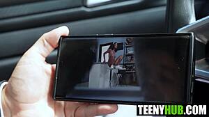 Tiny Latina Babysitter Isabella Jules Caught Masturbating By Nicky Rebel