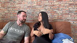 behind the scenes with luscious latina camila henao and andres acosta