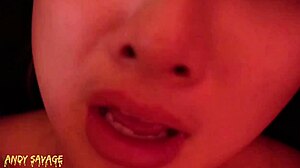 throatfucking 19 year old chinese girl facial cumshot