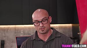 Trans gf and ex have intense hardcore encounter with big surprise