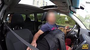 Young couple needs cash so blonde services stranger