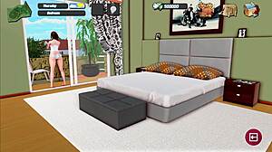 maxs life temporada 5 cap 275 - milf hace una paja con los pies y con sus tetas
