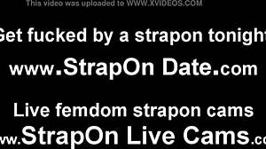 woman gives the hardest pegging with her strapon