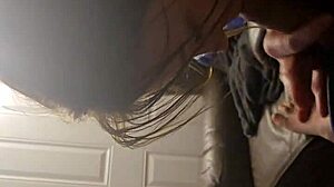 cheating neighbor gives sloppy blowjob to bwc