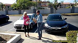 package delivery guy makes a house call