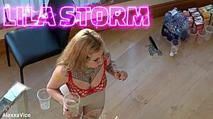piss pong with april paisley and lila storm
