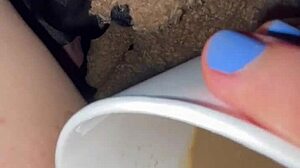 milky latte coffee&twix chocolate in my 18-years-old virgin pink tight pussy