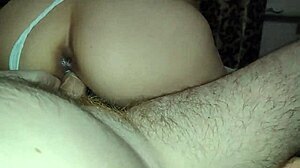 in bed with a korean girl shes flirting with your dick