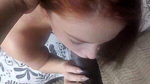 Redhead Fucks Hard With Bbc Monster Cock