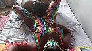 Blonde gets pussy stretched by monster bbc