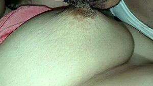 mom bends over for anal creampie in the forest at night