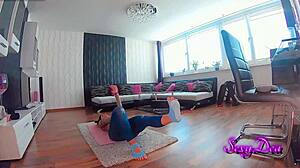 Tight jeans ass tease full nude dildo riding and fucking