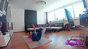 Tight jeans ass tease full nude dildo riding and fucking