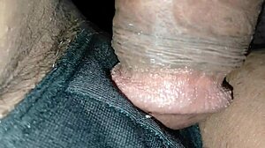 mom bends over for anal creampie in the forest at night