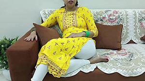 Indian step mom and step son share secret love