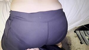fucking my stepmom after her workout