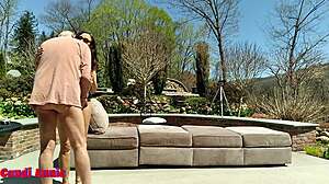 Outdoor MMMF For Sexy Swinging Milf Hotwife Candi Annie