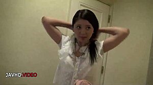 Risa shimizu dominated in intense hardcore fuck session