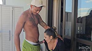 Madame from condo saw me at gym and invited me over for rough fuck