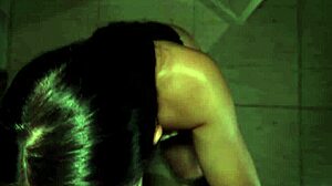 night deep mouth fuck with huge cum in mouth - promo video