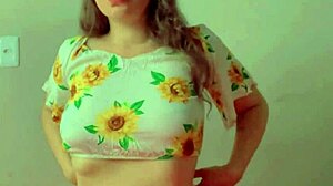 Nerdy Girl Masturbates Thinking About Her Teacher