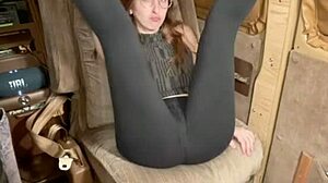horny hippie strips and fucks in van