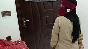 Desi pakistani college girl striptease dance