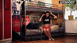 Sexy Instagram Model Victoria J Seduced And Fucked By Janitor