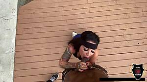 Monica, does rome major's bbc pound you in doggystyle?