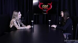 Melina Khalifa Appears In Fire Cast Interview With Baby Fire Part One