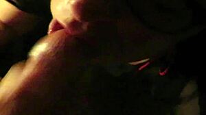 Birgit, does sperm oil your face after handjob?
