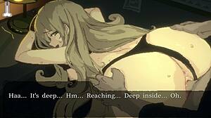 hentai gameplay your cute girlfriend wants you to come inside