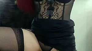 mature milf poses in sexy lingerie