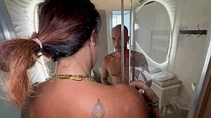 diana zilli and lucky fan with sofia bellucci full backstage