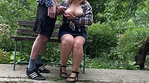 Stepmom let me cum on your big tits