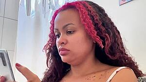 chubby gassy girl morning toilet farts natural gassy moment