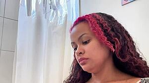 chubby gassy girl morning toilet farts natural gassy moment