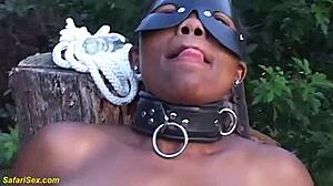 African milf gets fucked by stepson