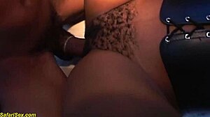 African milf gets fucked by stepson