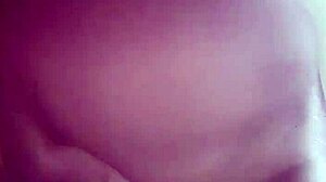 Feisty ebony oils her tight big ass suggestively