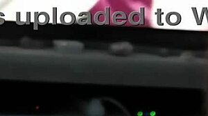 natural footjob with fucking and natural tits