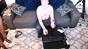 Angel Love Performs On Webcam.