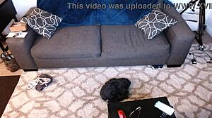 Angel Love Performs On Webcam.