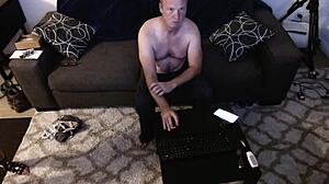 Angel Love Performs On Webcam.