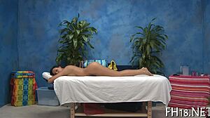 Hawt exposed massage with detailed body relaxation