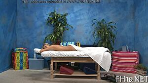 Massage moves in a casual setting