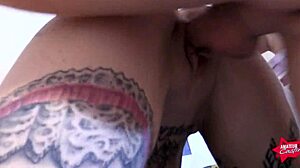 Unusual Threesome With Virgin Eva In Doggystyle