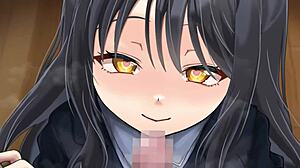 junior blowjob in anime hentai